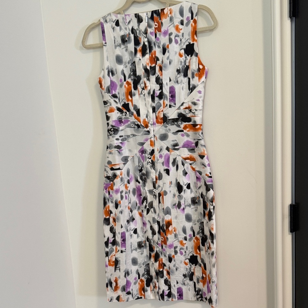 Hugo Boss Multicolor Abstract Midi Dress - Picture 6 of 11